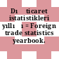 Dış ticaret istatistikleri yıllığı = Foreign trade statistics yearbook.