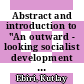 Abstract and introduction to "An outward - looking socialist development strategy: with specific reference to the Turkish economy."